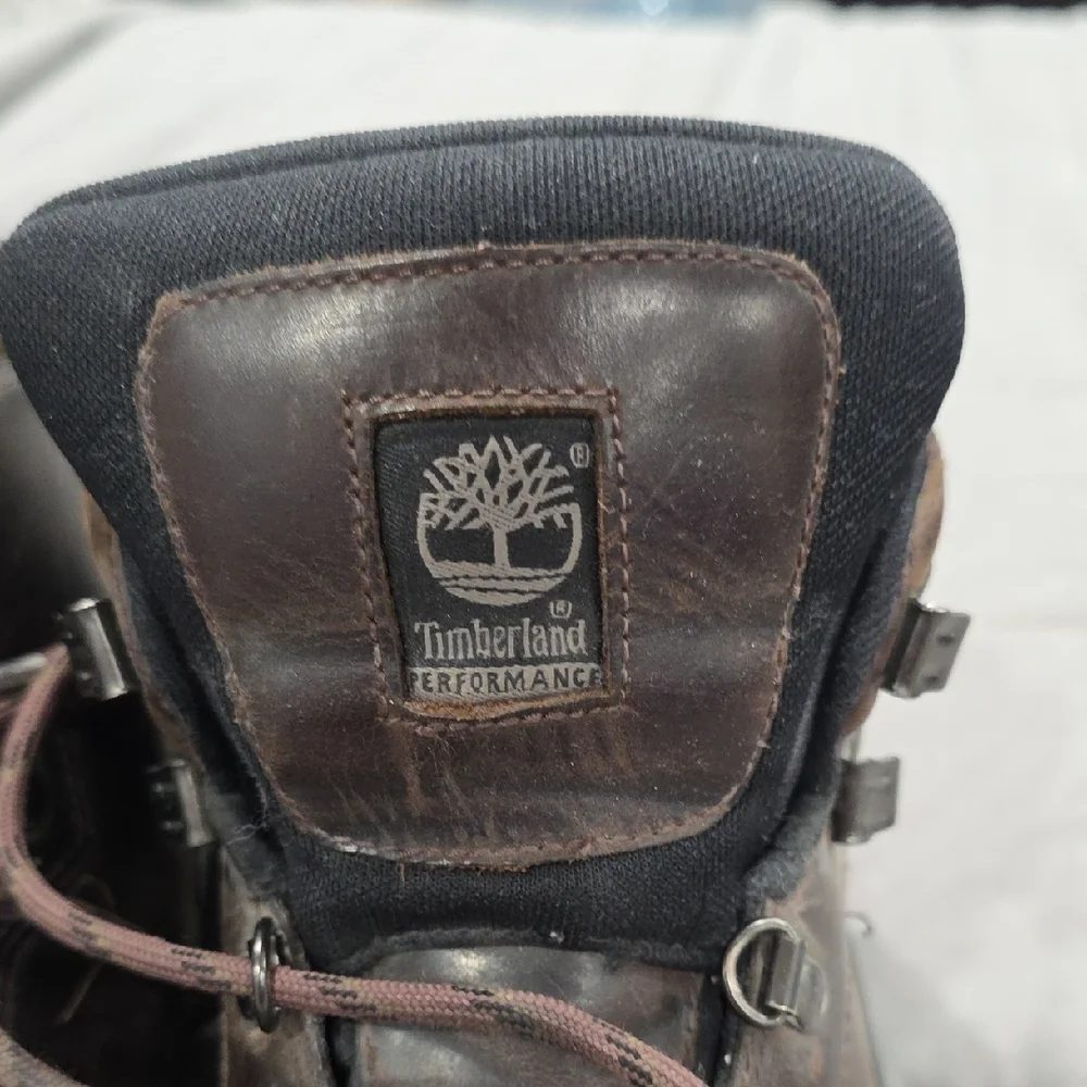 Timberland Men's Dark‎ Brown Leather Boots